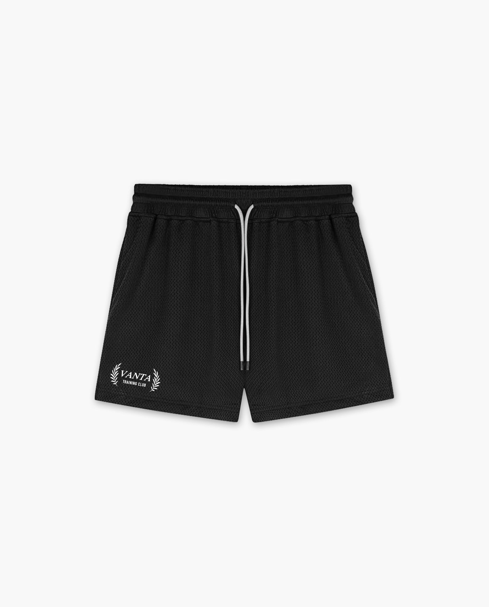 MESH TRAINING SHORTS - BLACK